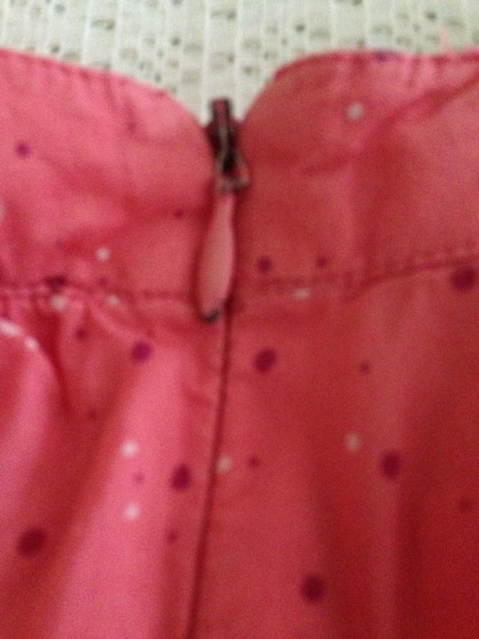 Tunique Corail imprimé de petits pois - photo numéro 5