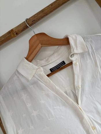 chemise blanche tommy hilfiger à étoiles taille XS