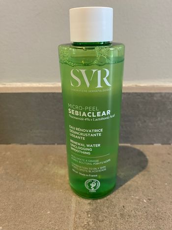 Sebiaclear SVR eau rénovatrice 