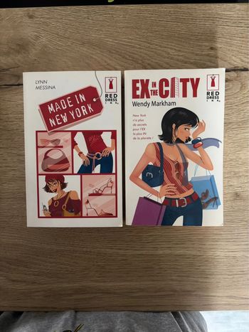 Lot de livres La collection des citadines branchées