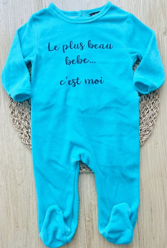 Pyjama dors-bien velours Influx