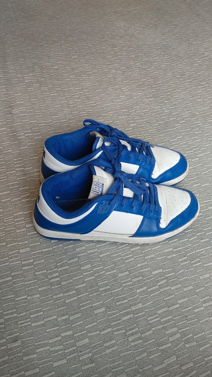 Sneakers USA new yorker champions Bleu et blanc taille 7 40 - photo numéro 2