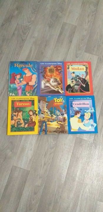 Livre histoire disney