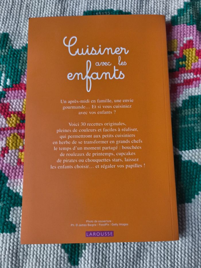 Livre - Cuisiner avec les enfants - photo numéro 2
