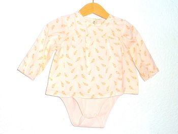 Blouse vert baudet 9 mois