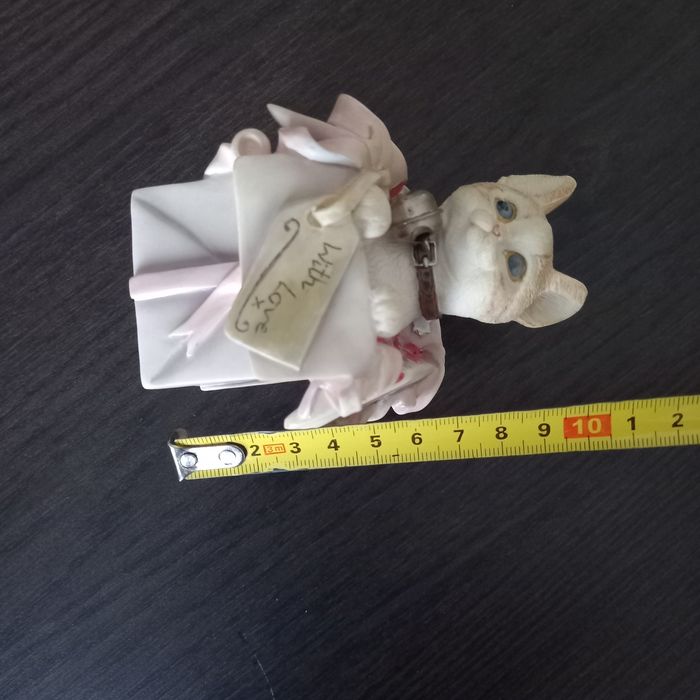 Petite statuette décorative "Chat" - photo numéro 5