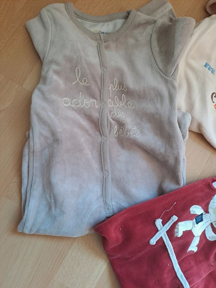Lot 3 pyjamas 1piece #vertbaudet - photo numéro 2