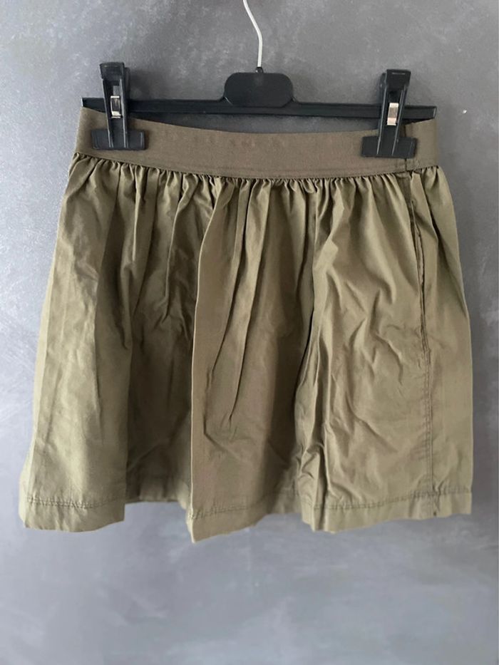 Jupe fille kaki - photo numéro 4