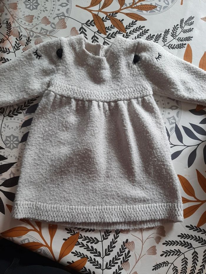 Lot de 3 robes en laine 3 mois - photo numéro 5