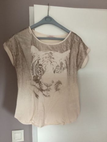 Tee shirt motif tigre