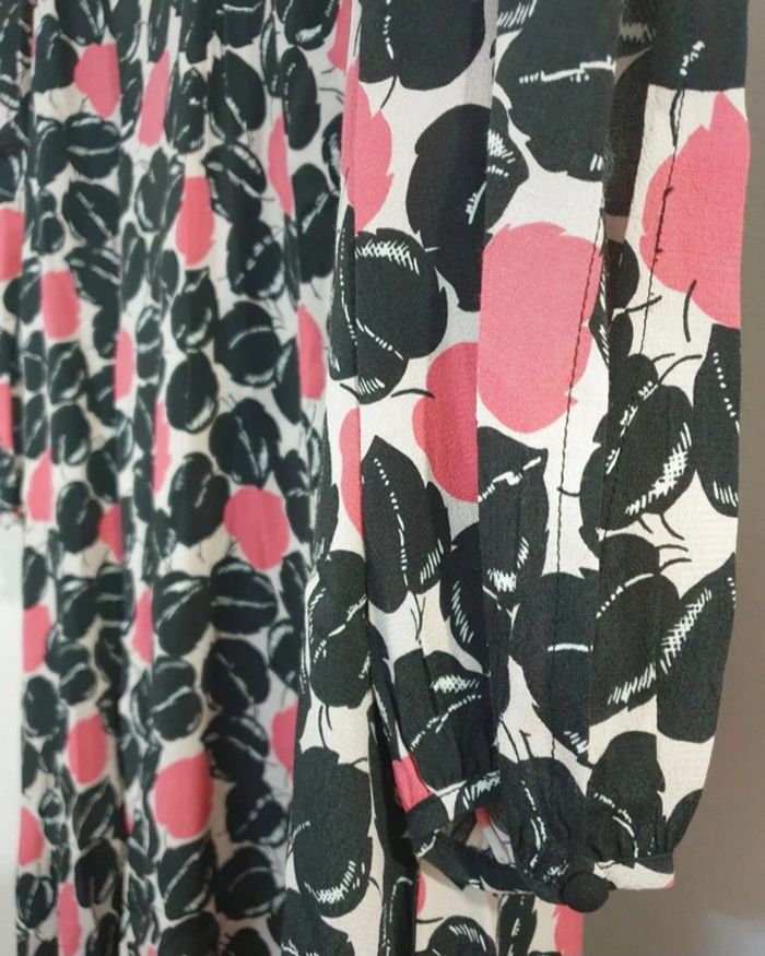 Robe fluide fleurie 123 Taille 40 - photo numéro 6