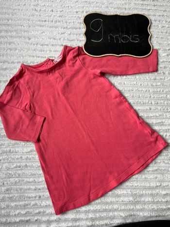 Tunique manches longues DPAM 9 mois