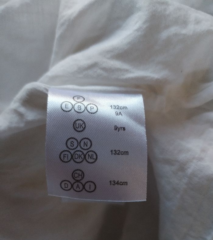 Jolie robe élégante légèrement pailleté "Verbaudet" 100% coton - photo numéro 4