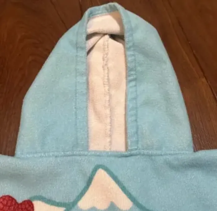 Poncho de bain / mer/ piscine à capuche Peppa Pig. - photo numéro 5
