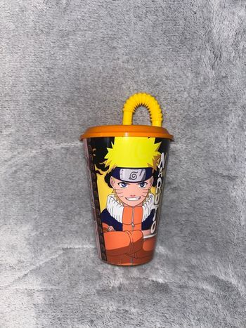 Gobelet à paille naruto