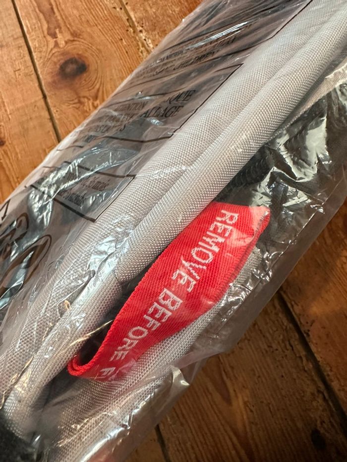 NEUF Grand sac à dos et casquette NASA 42x28cm gris usa États Unis sport école - photo numéro 3