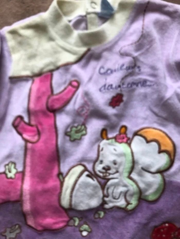 Grenouillère parme violet fille Babygro - photo numéro 2