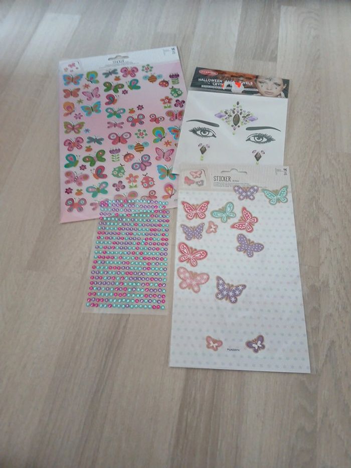 lot d'autocollants stikers - photo numéro 2