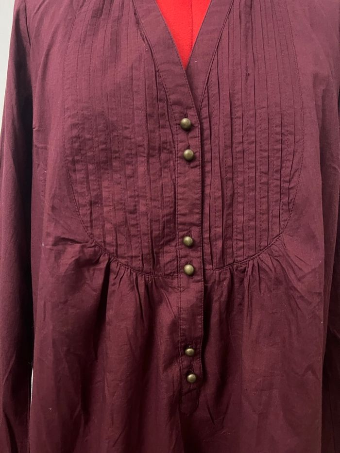 Tunique manches longues bordeaux Pimkie - photo numéro 3