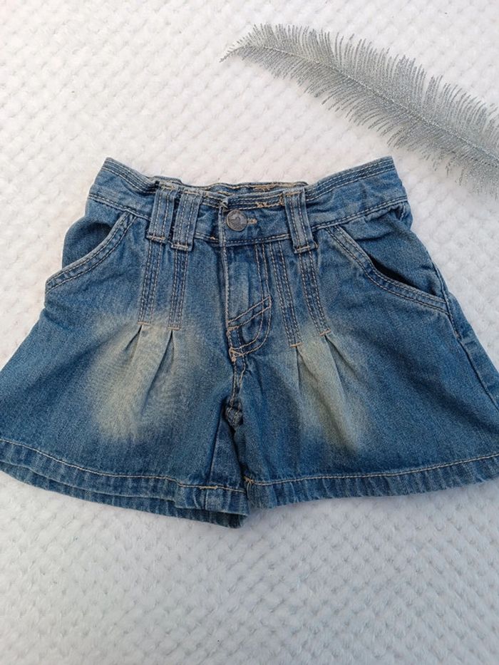 🔸Short Jupe Jean In Extenso 4 ans Fille🔸