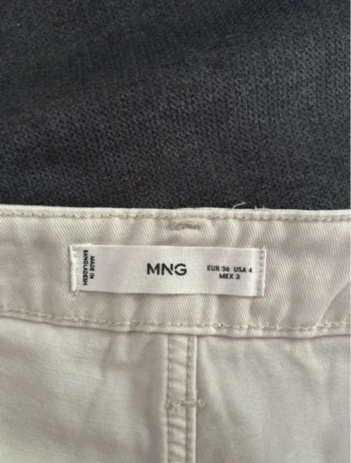 👖 Pantalon cargo blanc - photo numéro 3