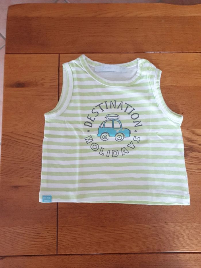 Tee-shirt débardeur Gémo 3 mois