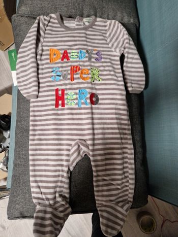 Pyjamas velours 9 mois