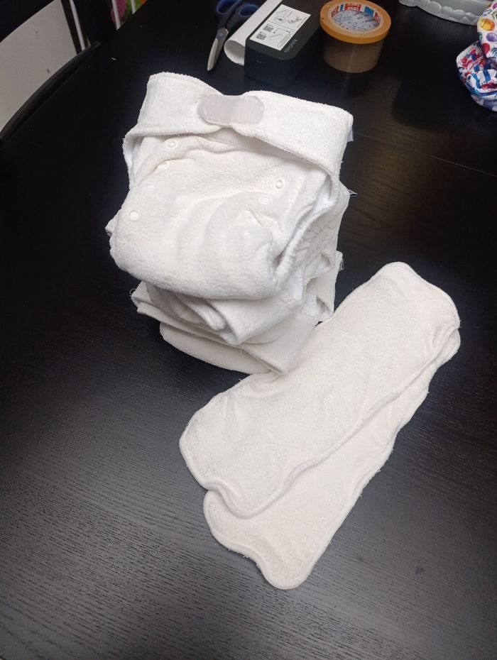 Lot 5 couches de nuit Noctéa Ma’Boule de Couches + 2 inserts Dreamliner