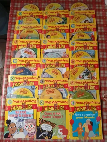 18 x mes premiers j'aime lire avec CD Bayard