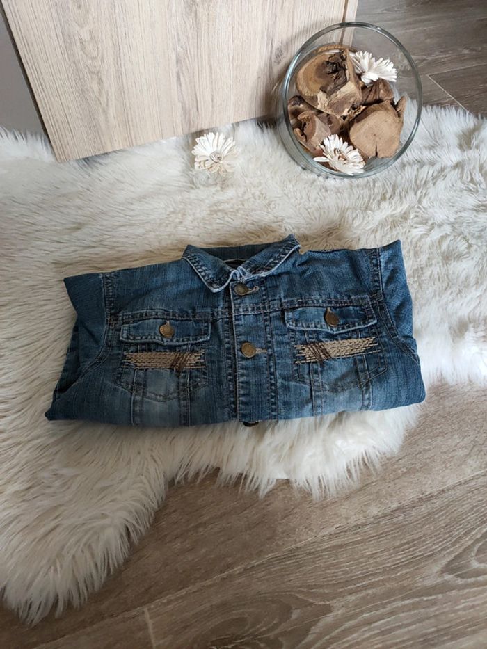 Veste en jean tape à l'oeil 6 ans garçon - photo numéro 5