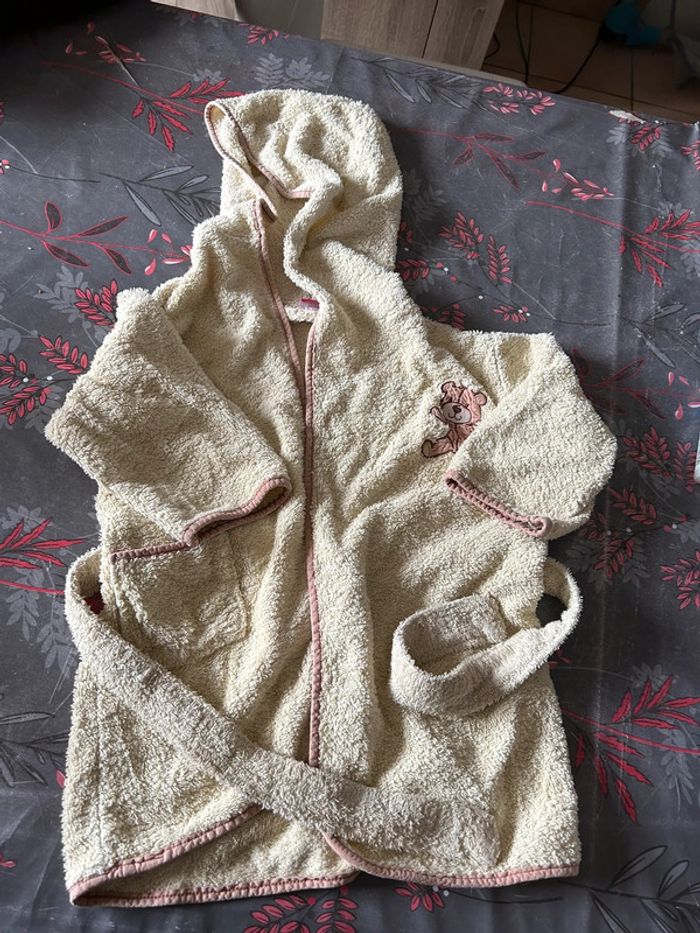 Peignoir éponge taille 2ans