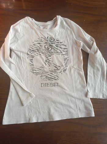 T-shirt manches longues "tête de mort"