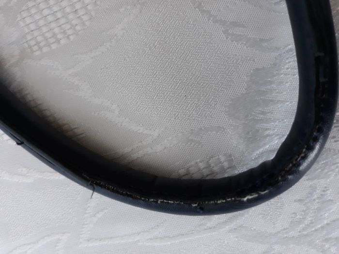 Faby27800 Sac à mains "Justfab" couleur : bleu marine Bandoulière avec chaine dorée - photo numéro 4