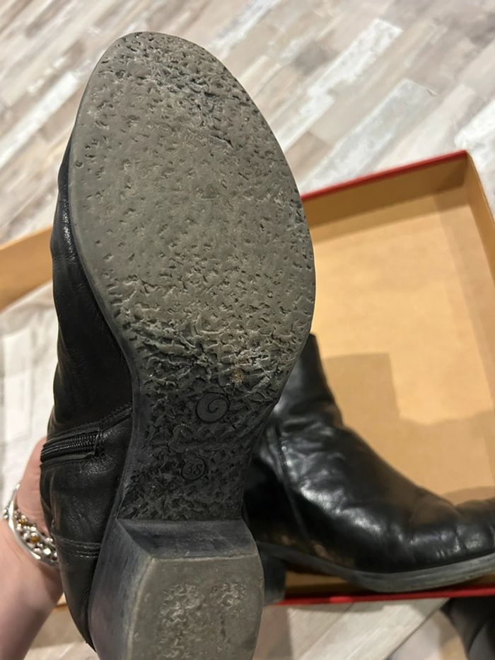 Bottines cuir khrio - photo numéro 6