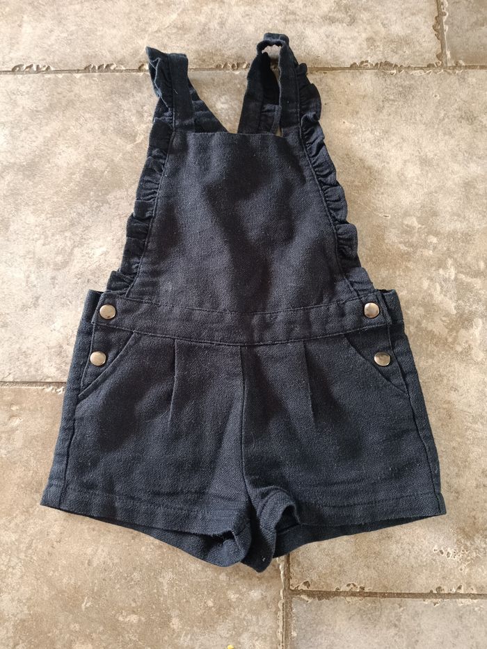 Salopette avec reflet pailleté