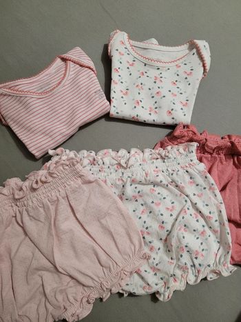 Lot bodys et bloomers assortis