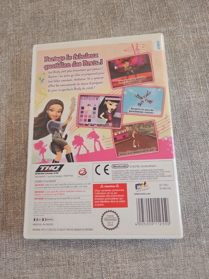 bratz really girlz rock Nintendo wii - photo numéro 2