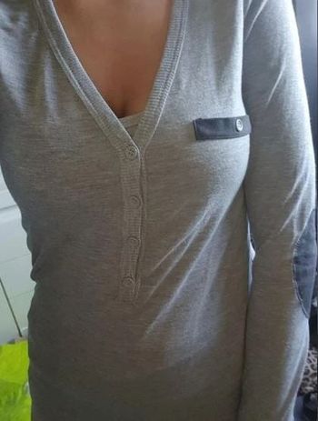 Pull fin gris Jennyfer