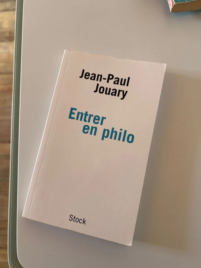 Livre Entrer en philo