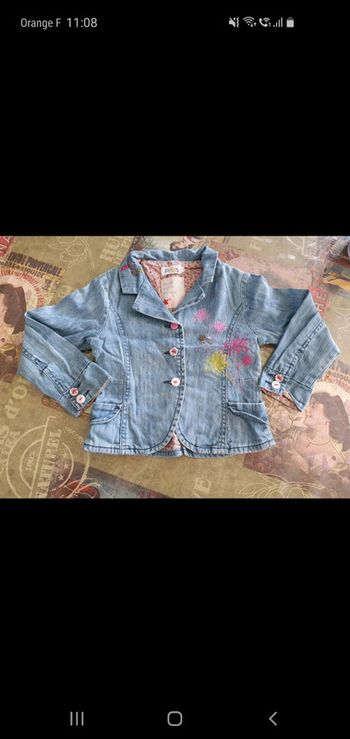 Veste en jean 4 ans
