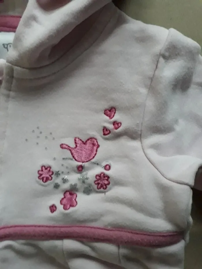Gilet zippé à capuche 3 Mois - photo numéro 3