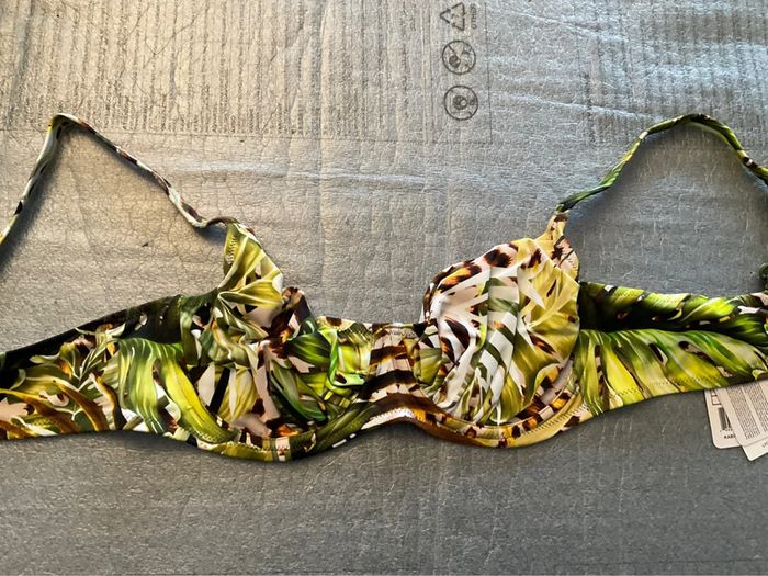 Haut maillot vert imprimé Fantasie neuf - photo numéro 9