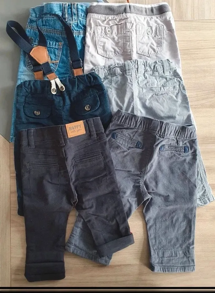 Lot de 6 pantalons 3 mois - photo numéro 4