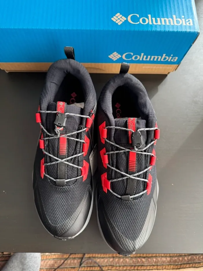 Columbia Centennial Trail Outdry taille 40 noir rouge corail - photo numéro 5