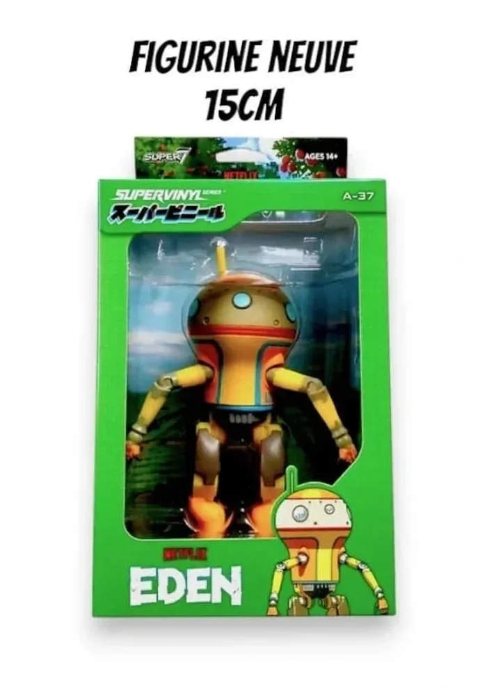 Figurine Super7 Eden A-37 Supervinyle Série Netflix Wave 1