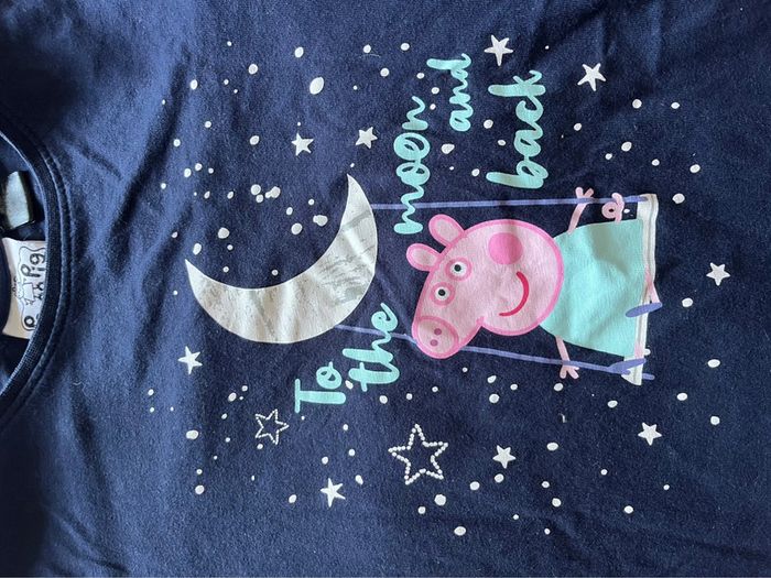 Chemise de nuit peppa pig neuve - photo numéro 3