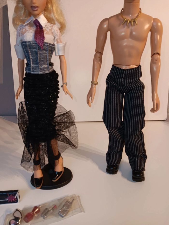 Poupée mattel barbie My Scene: Night on the Town Barbie and River - photo numéro 3