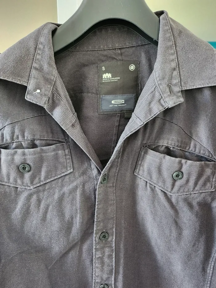 Chemise manches longues G Star en bon état taille S - photo numéro 2