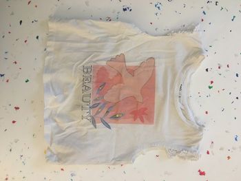 Débardeur avec dentelle et découpe dans le dos