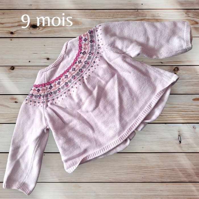 Gilet mauve Vertbaudet - photo numéro 2